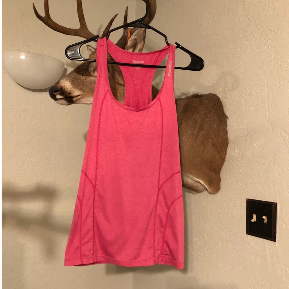Reebok workout razor back shirt
